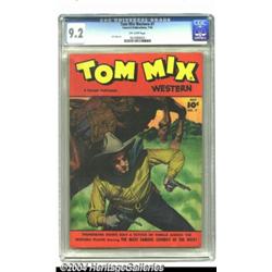 Tom Mix Western #7 (Fawcett, 1948) CGC NM- 9.2 Off-white pages.