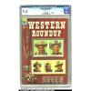 Image 1 : Western Roundup #7 File Copy (Dell, 1954) CGC NM 9.4 Off-white pages.