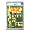 Image 1 : Western Roundup #9 File Copy (Dell, 1955) CGC NM 9.4 Off-white to white pages.