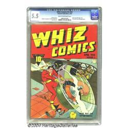 Whiz Comics #3 (Fawcett, 1940) CGC FN- 5.5 Cream to off-white pages.