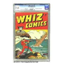 Whiz Comics #5 (Fawcett, 1940) CGC FN/VF 7.0 Off-white pages.