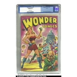 Wonder Comics #17 Aurora pedigree (Better Publications, 1948) CGC VF/NM 9.0 Off-white pages.