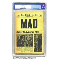 Mad #16 Kurtzman File pedigree (EC, 1954) CGC GD/VG 3.0 Cream to off-white pages.