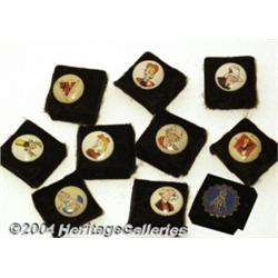 Kelloggs Pep Buttons Group (Kelloggs, 1943-46).