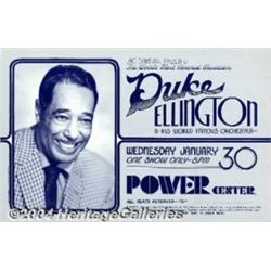 Duke Ellington - Music Memorabilia Poster, "The World's Most Honored Musician" (Daystar Presents,