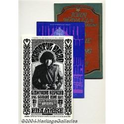 Bill Graham Presents Music Memorabilia Postcards Group (Bill Graham, 1966).