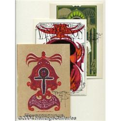 Stanley "Mouse" Music Memorabilia Postcards (Family Dog Presents, 1967).