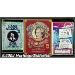 New Artists Music Memorabilia Posters Group (Various).