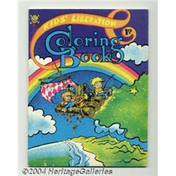 Kids' Liberation Coloring Book nn (Last Gasp, 1971) Condition: FN.