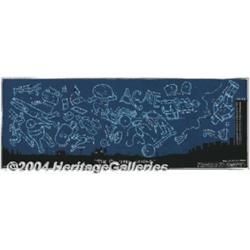 Chris Ware - Original Art Print, "The Constellations" (undated).