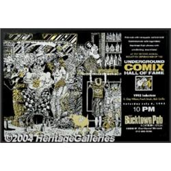 S.Clay Wilson and Skip Williamson - Underground Comix Hall of Fame Poster Group of 27 (Bucktown P