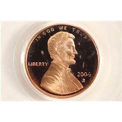 2004-S LINCOLN CENT PCGS PR69RD DCAM