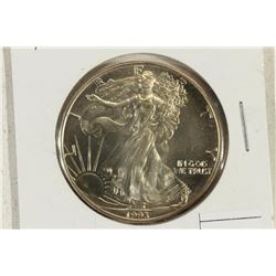 1993 AMERICAN SILVER EAGLE UNC