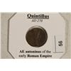 Image 3 : 270 A.D. QUINTILLUS ANCIENT COIN