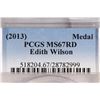 Image 3 : 2013 EDITH WILSON MEDAL PCGS MS67RD