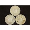 Image 2 : 1954-D,58-D & 63-D FRANKLIN HALF DOLLARS