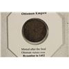 Image 3 : 1453-1924 A.D. OTTOMAN EMPIRE COIN