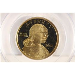 2003-S SACAGAWEA DOLLAR PCGS PR69 DCAM