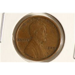 1909-VDB LINCOLN CENT VERY FINE