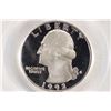 Image 1 : 1992-S WASHINGTON SILVER QUARTER PCGS PR69 DCAM