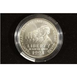 1994-W WOMEN IN THE MILITARY UNC SILVER DOLLAR