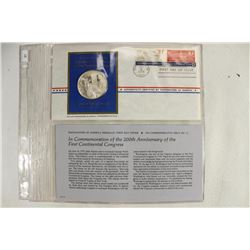 25 GRAM STERLING SILVER PROOF ROUND FDC