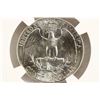 Image 2 : 1964-D WASHINGTON SILVER QUARTER NGC MS64