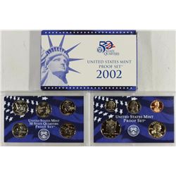 2002 US PROOF SET (WITH BOX)