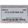 Image 3 : 1992-S ROOSEVELT DIME PCGS PR70 DCAM