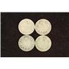 Image 1 : 1910, 1913, 1921 & 1930 CANADA SILVER 10 CENTS