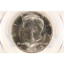 1973-D KENNEDY HALF DOLLAR PCGS MS65