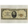 Image 1 : 1929 $20 NATIONAL CURRENCY RICHMOND BROWN SEAL