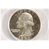 Image 1 : 1953 WASHINGTON SILVER QUARTER PCGS PR66