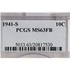 Image 3 : 1941-S MERCURY DIME PCGS MS63FB