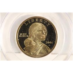 2001-S SACAGAWEA DOLLAR PCGS PR69 DCAM