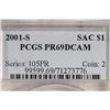 Image 3 : 2001-S SACAGAWEA DOLLAR PCGS PR69 DCAM