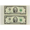 Image 1 : 2-2003-A $2 FRN'S CRISP UNC CONSECUTIVE SERIAL #'S