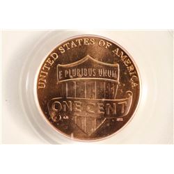 2010-D SHIELD LINCOLN CENT PCGS MS65RD