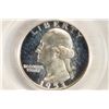 Image 1 : 1953 WASHINGTON SILVER QUARTER PCGS PR66