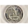 Image 2 : 1953 WASHINGTON SILVER QUARTER PCGS PR66