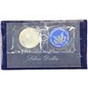 Image 1 : 1971-S  IKE SILVER DOLLAR UNCIRCULATED (BLUE PACK)
