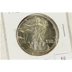1993 AMERICAN SILVER EAGLE UNC