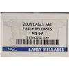 Image 3 : 2008 AMERICAN SILVER EAGLE NGC MS69 EARLY RELEASES