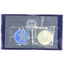 1971-S  IKE SILVER DOLLAR UNCIRCULATED (BLUE PACK)