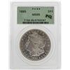 Image 1 : 1885 $1 Morgan Silver Dollar Coin PCGS MS65 PQ