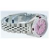 Image 5 : Rolex Stainless Steel 0.70ctw Ruby and Diamond Datejust Ladies Wristwatch