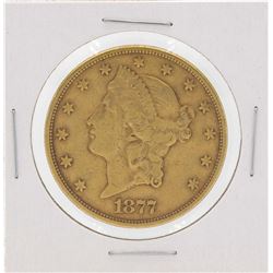 1877-S $20 Liberty Head Double Eagle Gold Coin