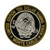 Image 1 : .999 Silver Monte Carlo Resort & Casino Las Vegas, NV $10 Limited Edition Gaming