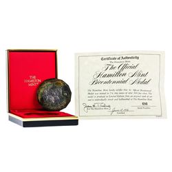 .999 Fine Silver Hamilton Mint Bicentennial Medal