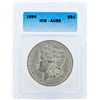 Image 1 : 1894 $1 Morgan Silver Dollar Coin ICG AU55